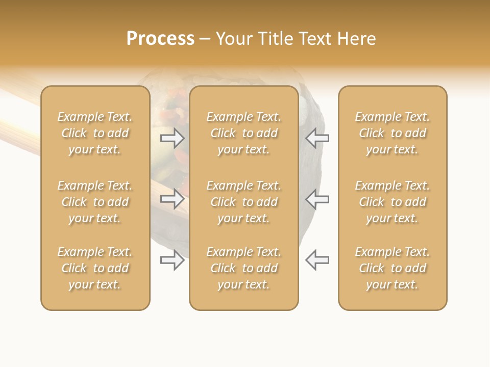 Seafood Asian Crusted PowerPoint Template