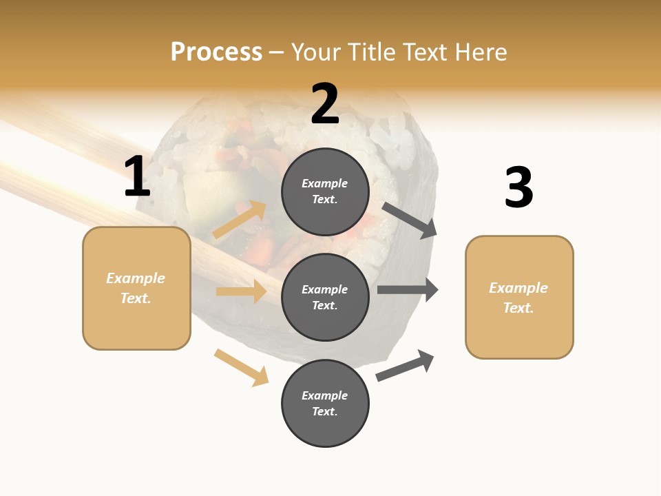 Seafood Asian Crusted PowerPoint Template