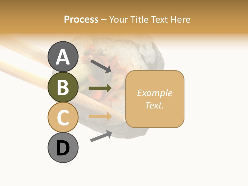 Seafood Asian Crusted PowerPoint Template