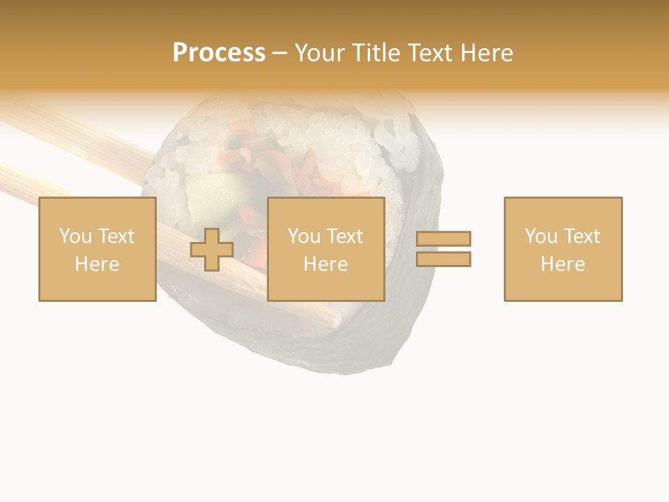 Seafood Asian Crusted PowerPoint Template