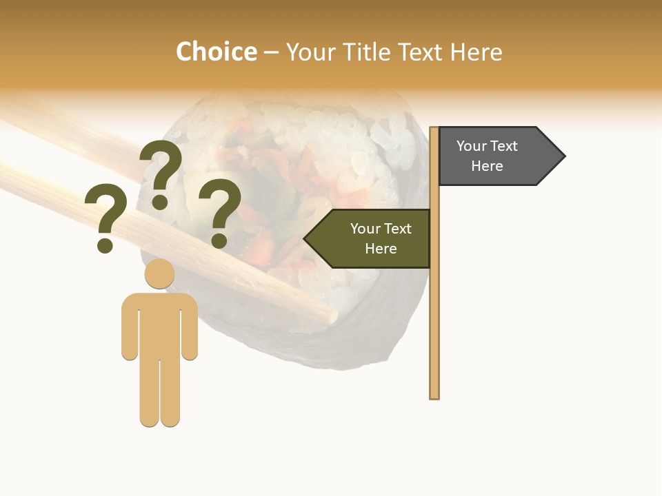 Seafood Asian Crusted PowerPoint Template