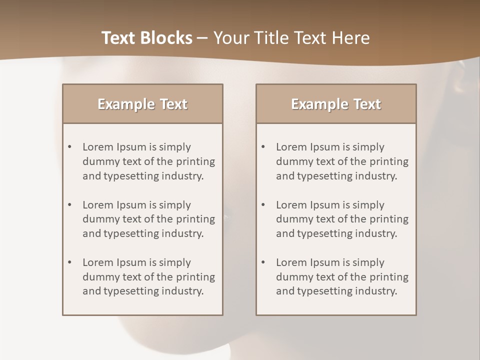 Model Studio American PowerPoint Template