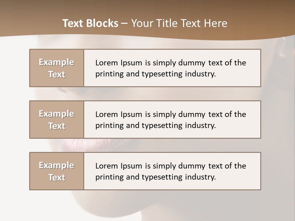 Model Studio American PowerPoint Template