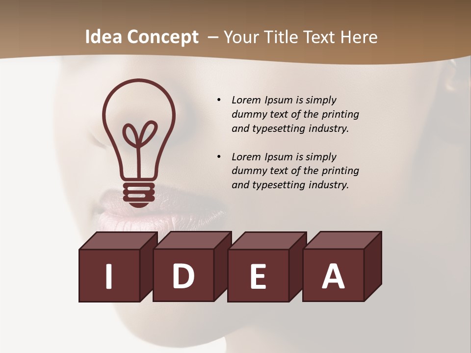 Model Studio American PowerPoint Template