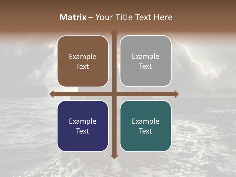 Poverty Crisis Panic PowerPoint Template