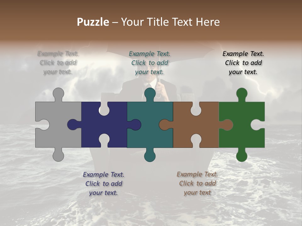 Poverty Crisis Panic PowerPoint Template