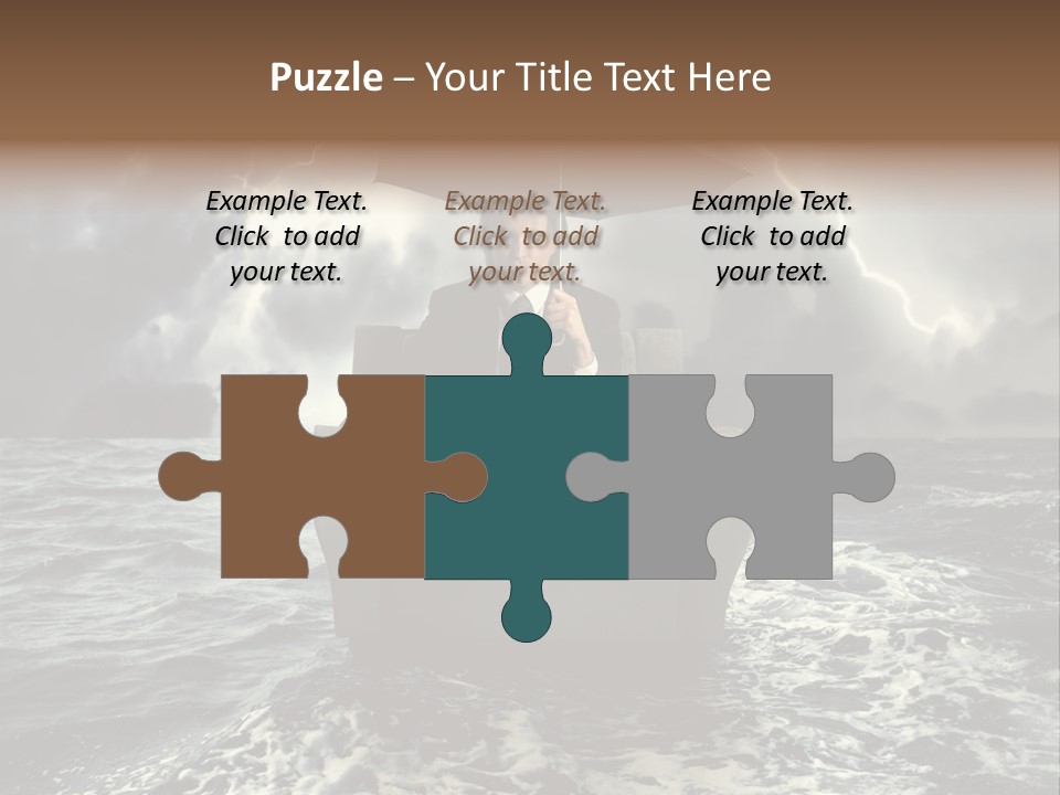 Poverty Crisis Panic PowerPoint Template