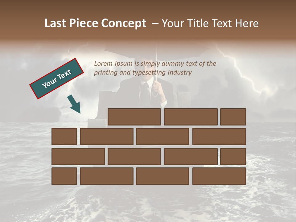 Poverty Crisis Panic PowerPoint Template