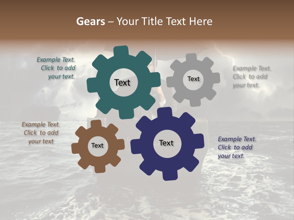 Poverty Crisis Panic PowerPoint Template