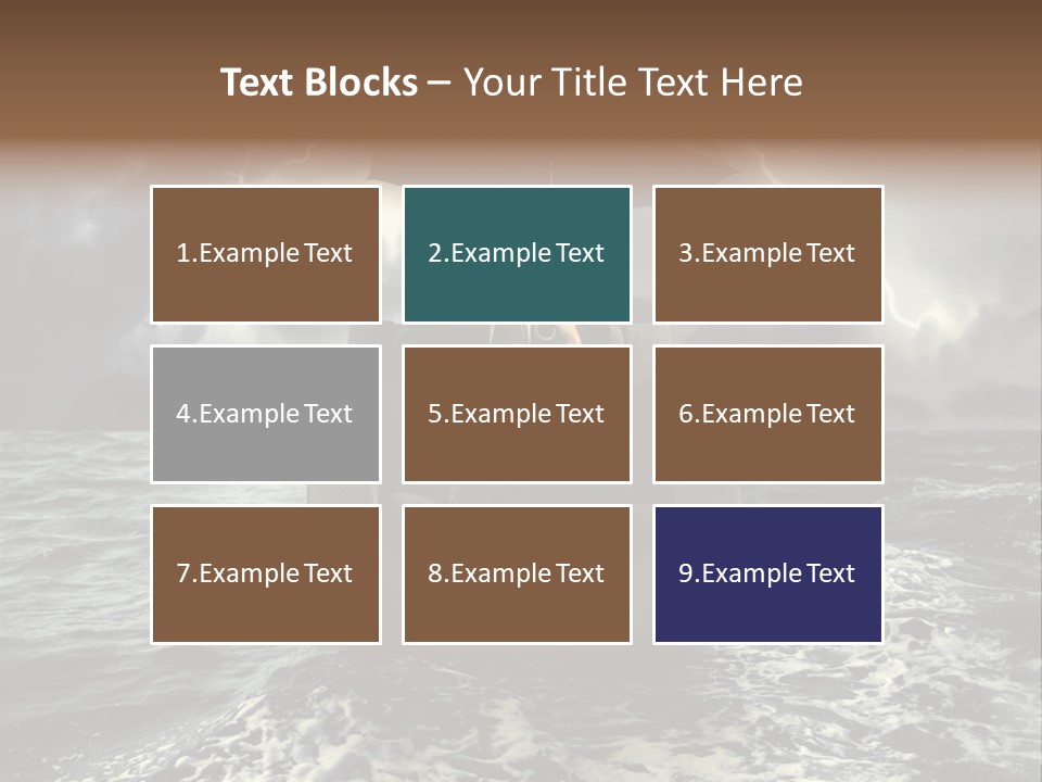 Poverty Crisis Panic PowerPoint Template