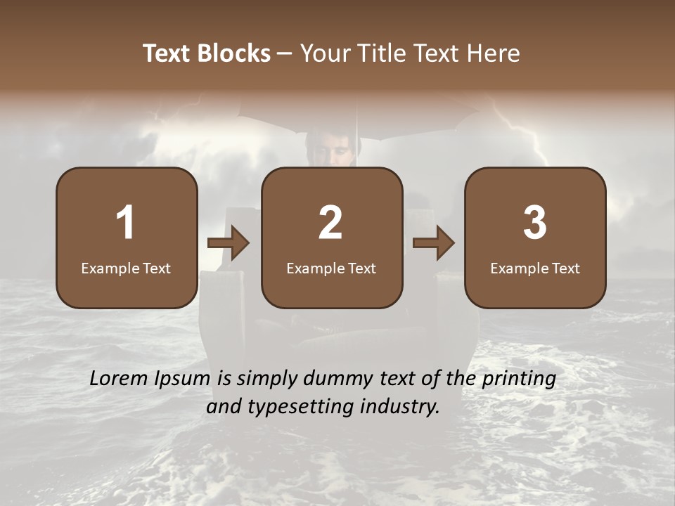 Poverty Crisis Panic PowerPoint Template