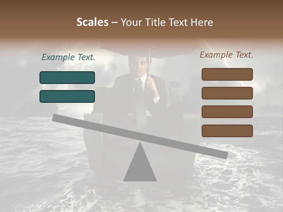 Poverty Crisis Panic PowerPoint Template