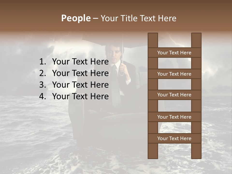 Poverty Crisis Panic PowerPoint Template