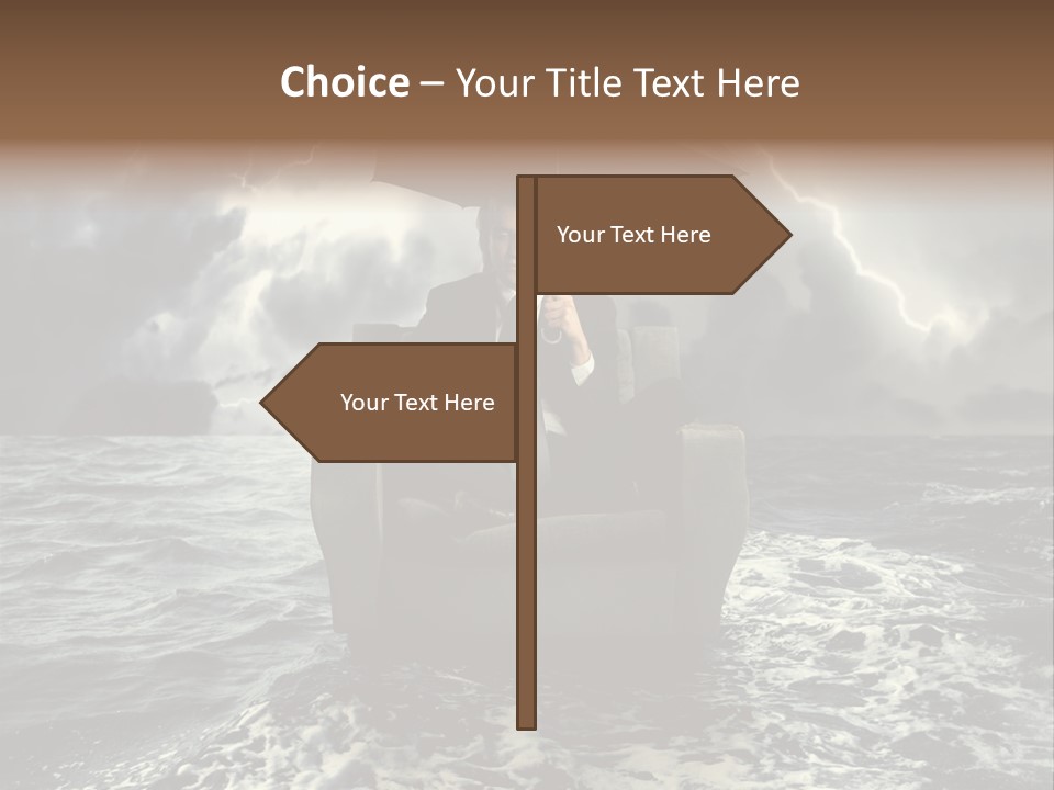 Poverty Crisis Panic PowerPoint Template