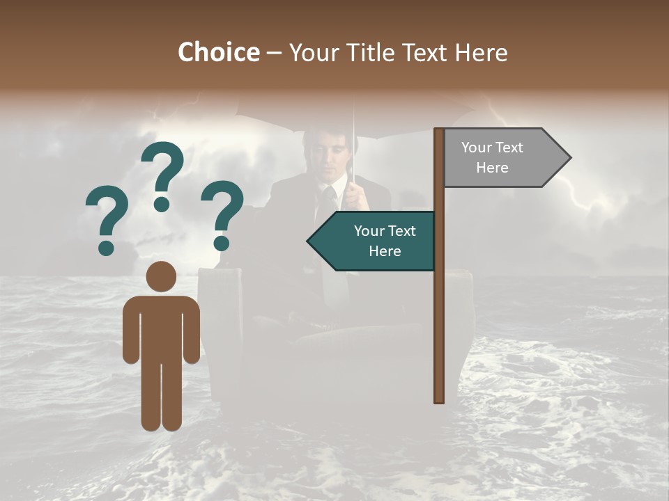 Poverty Crisis Panic PowerPoint Template