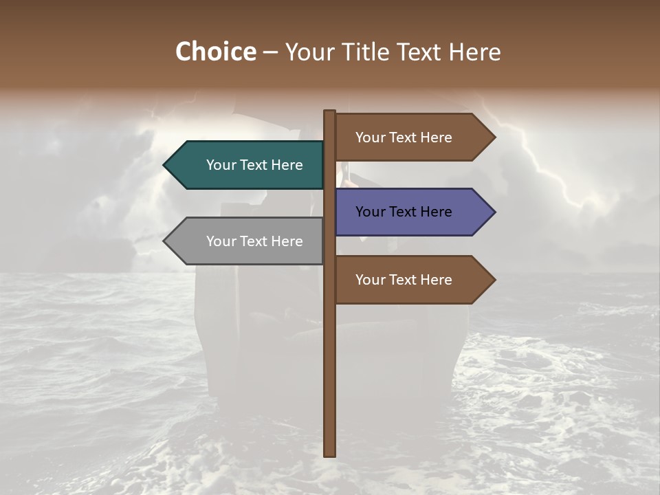Poverty Crisis Panic PowerPoint Template