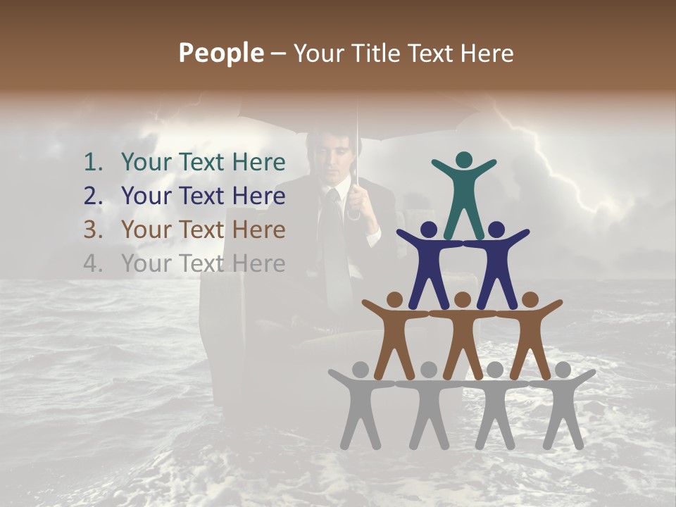 Poverty Crisis Panic PowerPoint Template