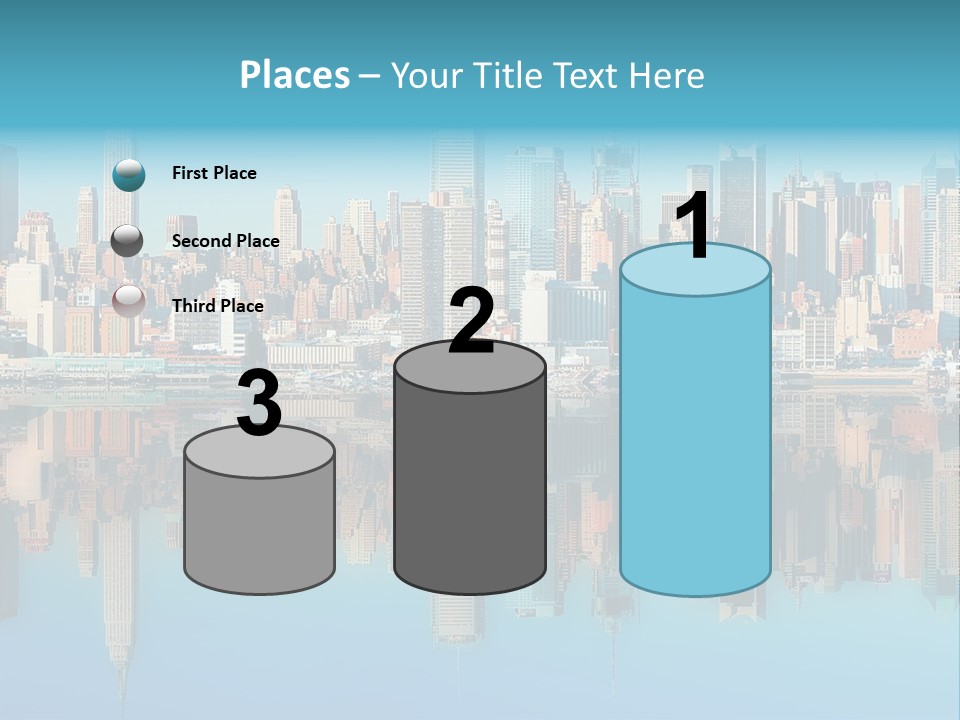 City Highrise Downtown PowerPoint Template