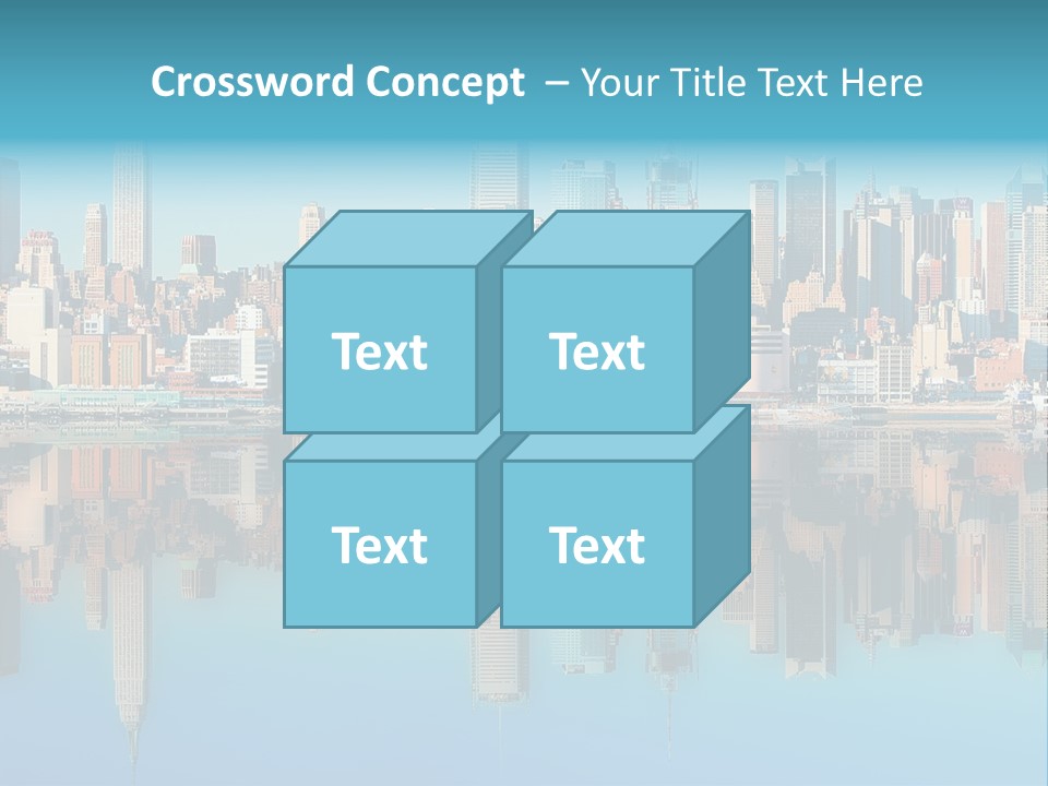 City Highrise Downtown PowerPoint Template