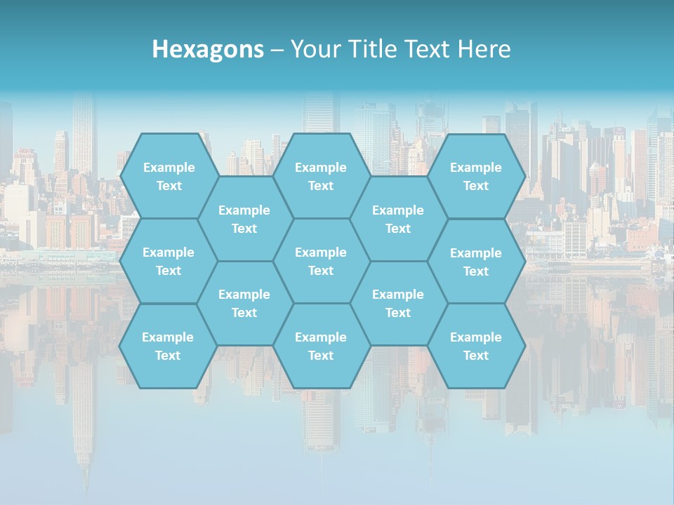 City Highrise Downtown PowerPoint Template