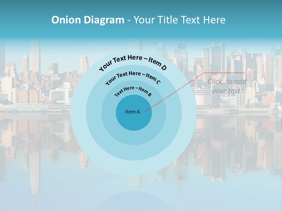 City Highrise Downtown PowerPoint Template