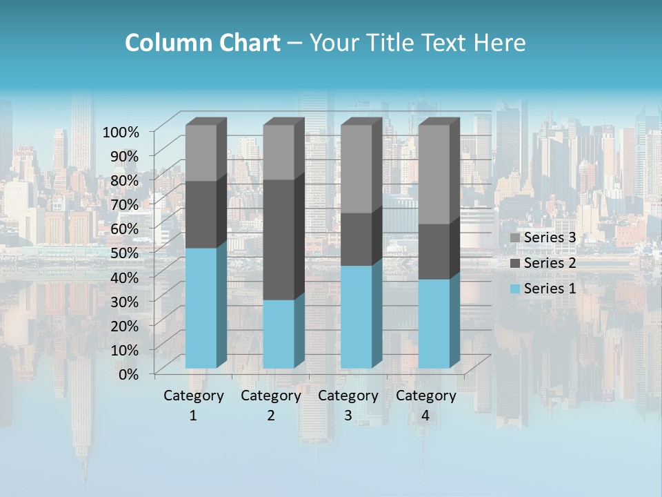 City Highrise Downtown PowerPoint Template