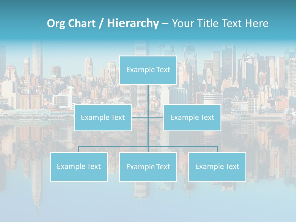 City Highrise Downtown PowerPoint Template