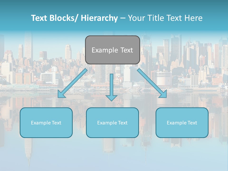 City Highrise Downtown PowerPoint Template