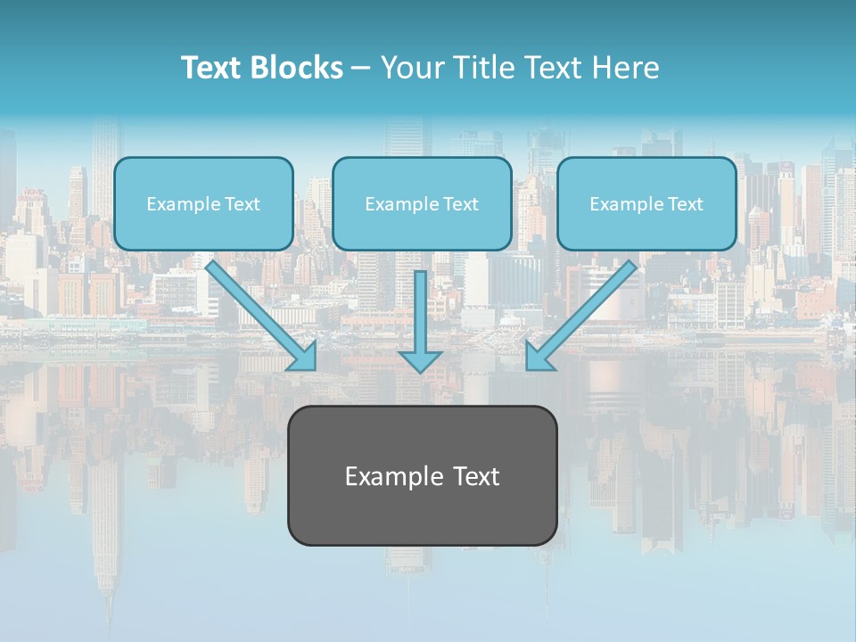 City Highrise Downtown PowerPoint Template