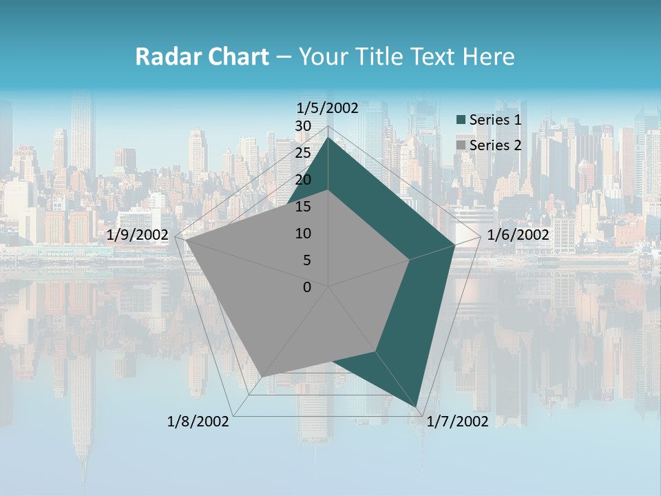 City Highrise Downtown PowerPoint Template