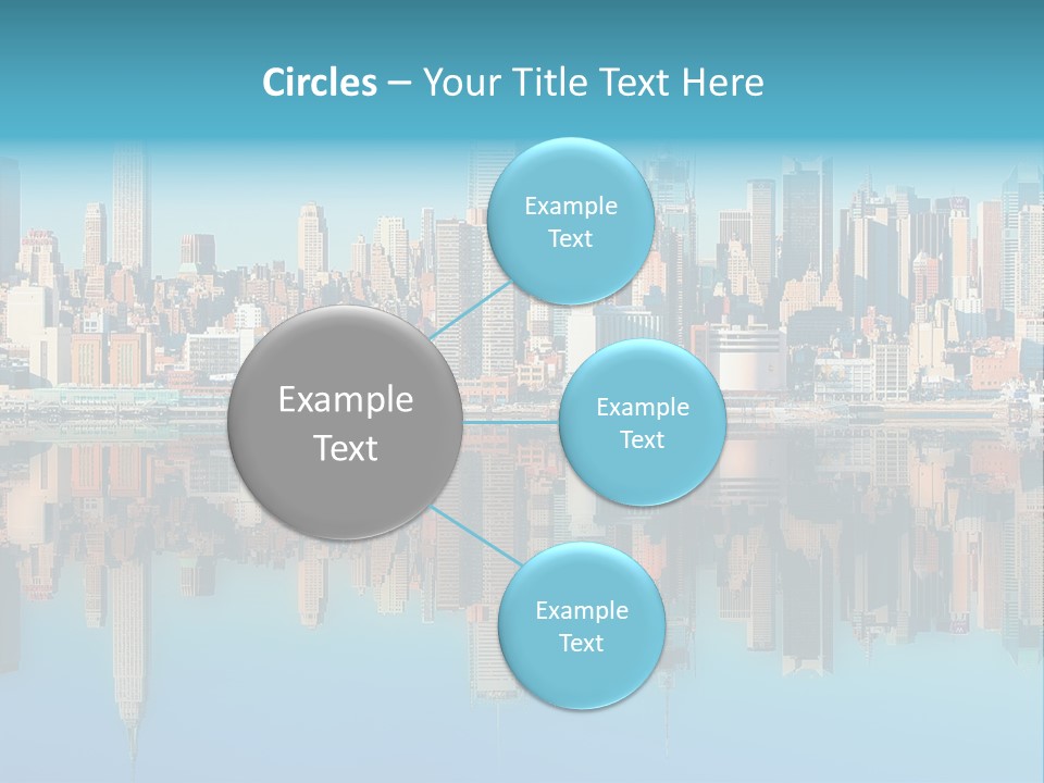 City Highrise Downtown PowerPoint Template