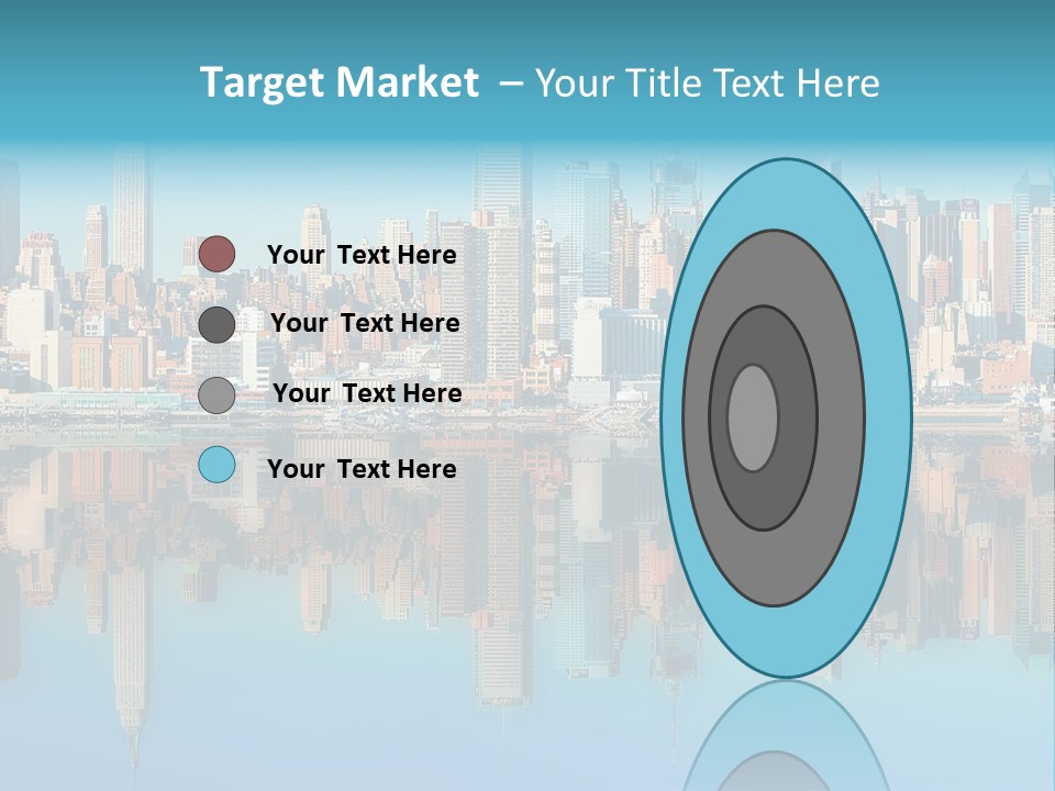 City Highrise Downtown PowerPoint Template