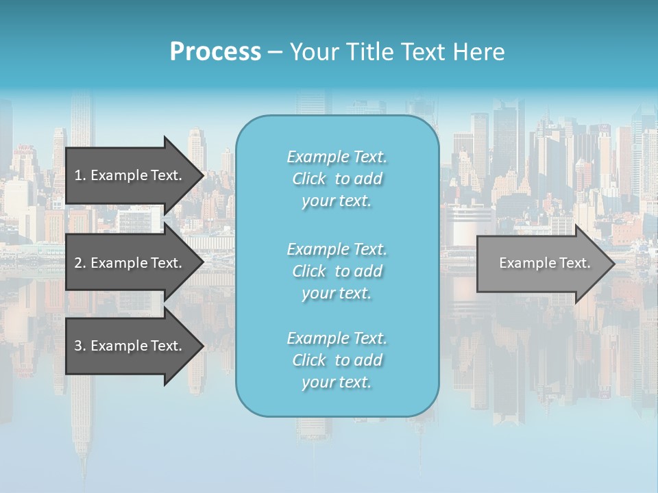 City Highrise Downtown PowerPoint Template