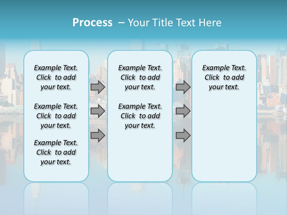 City Highrise Downtown PowerPoint Template