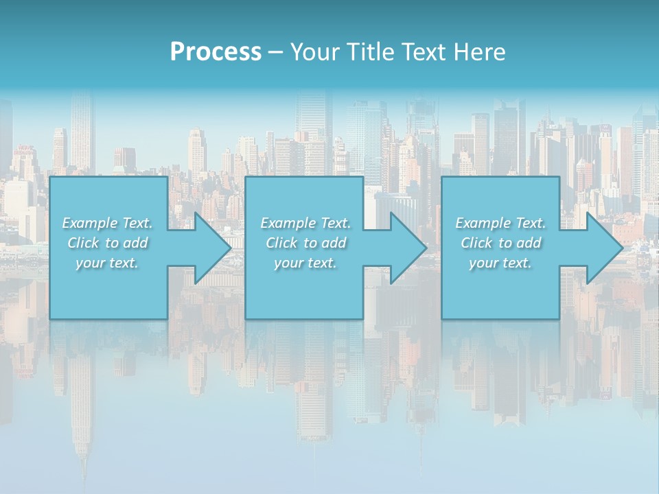 City Highrise Downtown PowerPoint Template