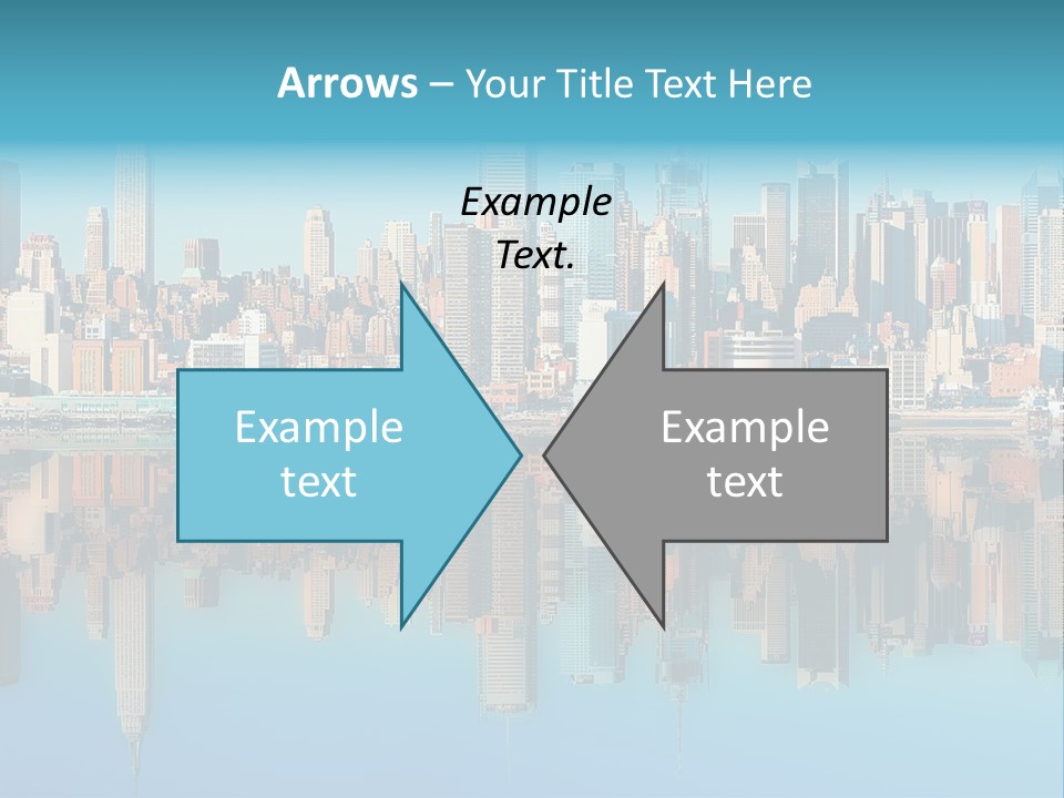 City Highrise Downtown PowerPoint Template