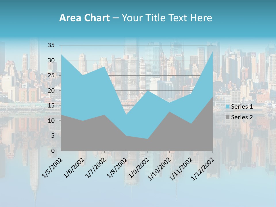 City Highrise Downtown PowerPoint Template