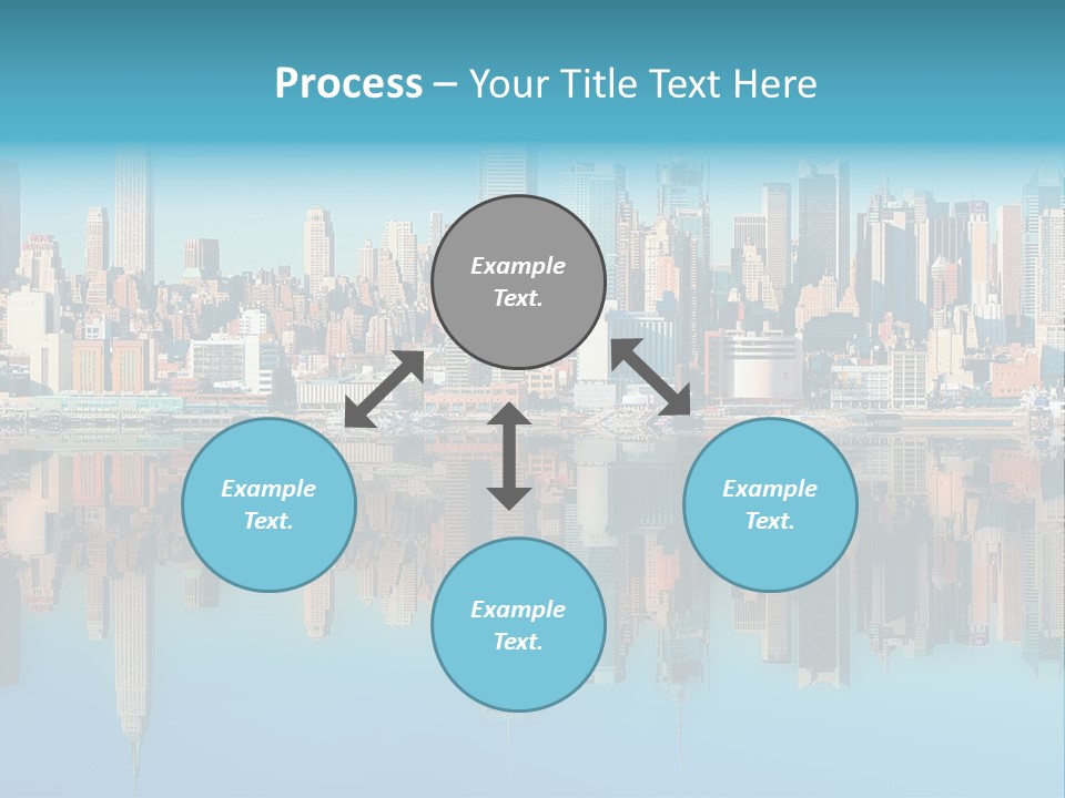 City Highrise Downtown PowerPoint Template
