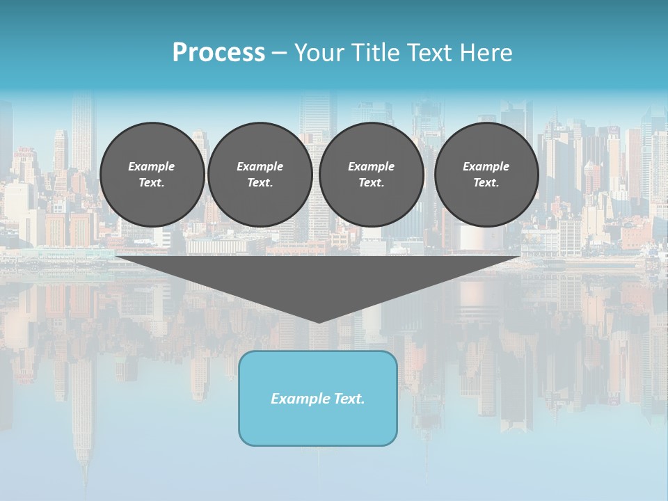 City Highrise Downtown PowerPoint Template