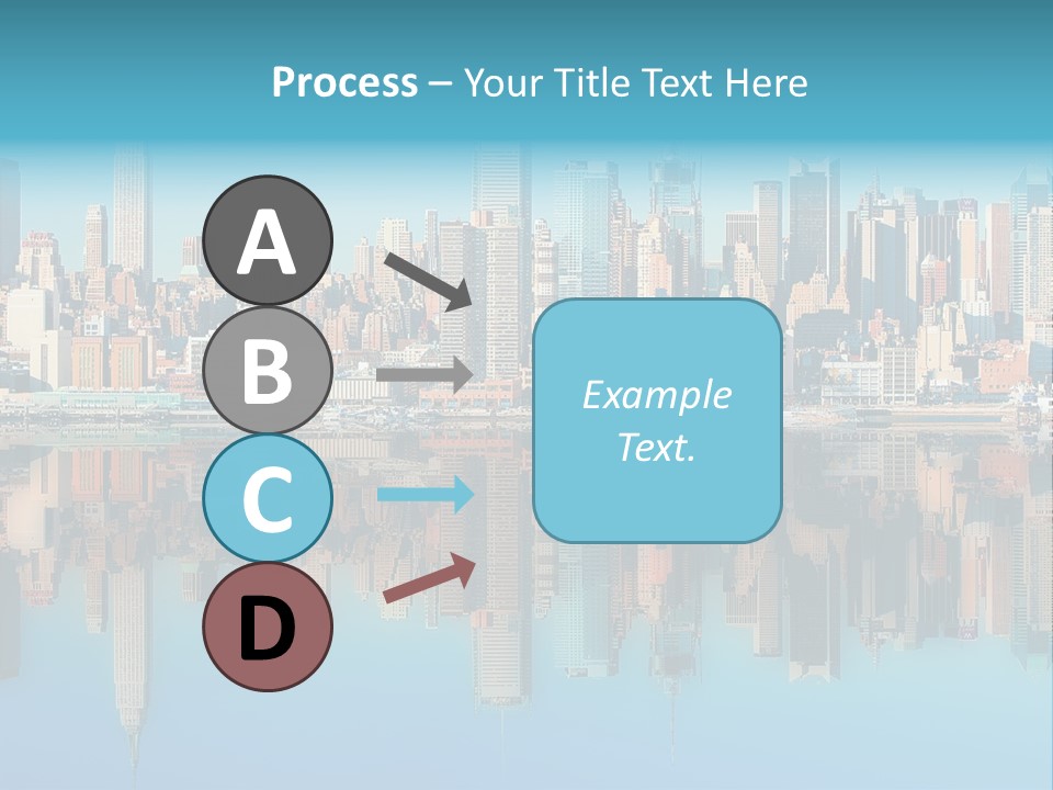 City Highrise Downtown PowerPoint Template