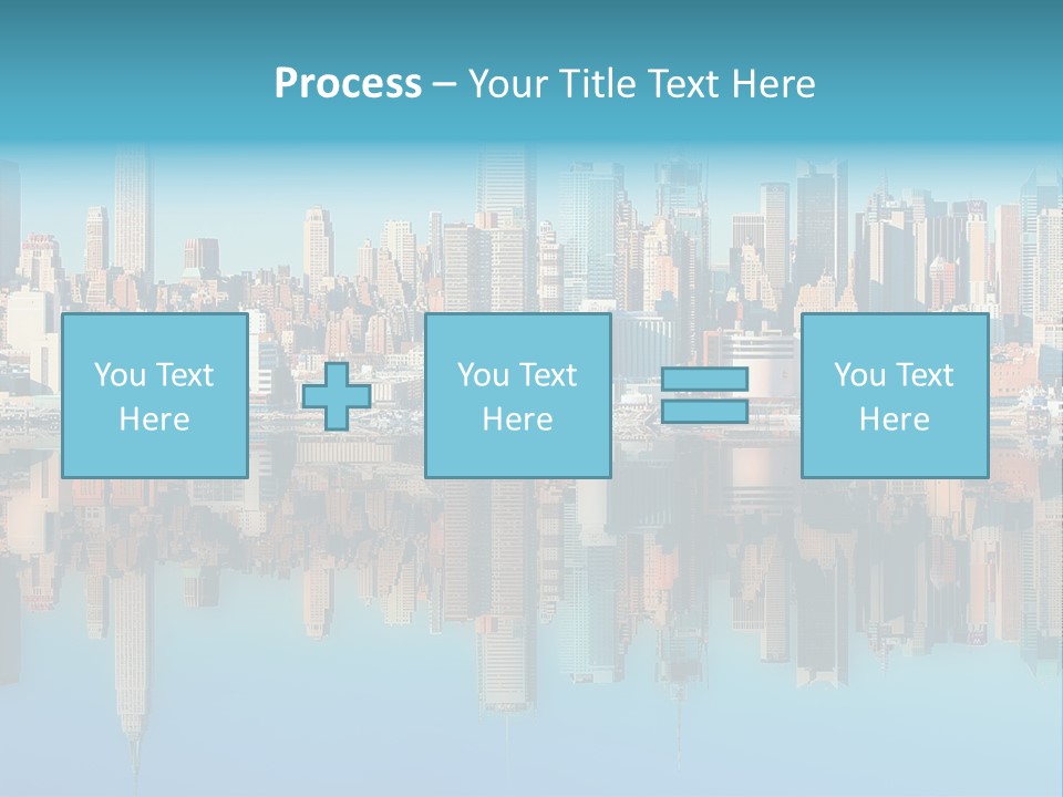 City Highrise Downtown PowerPoint Template