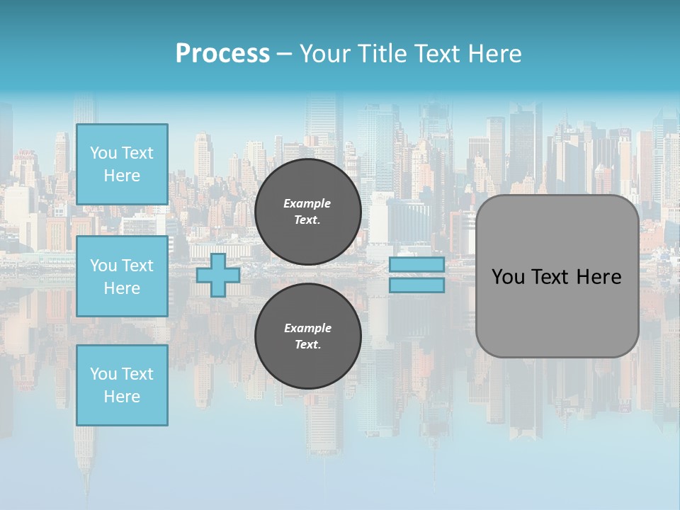 City Highrise Downtown PowerPoint Template