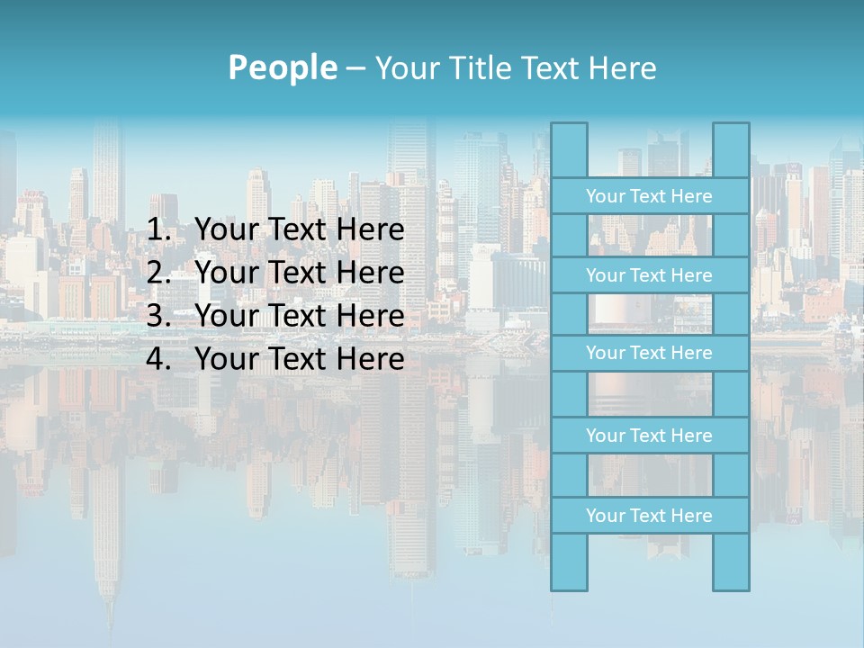 City Highrise Downtown PowerPoint Template