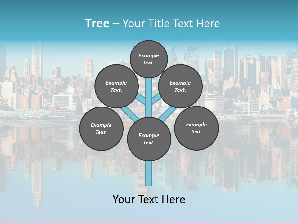 City Highrise Downtown PowerPoint Template