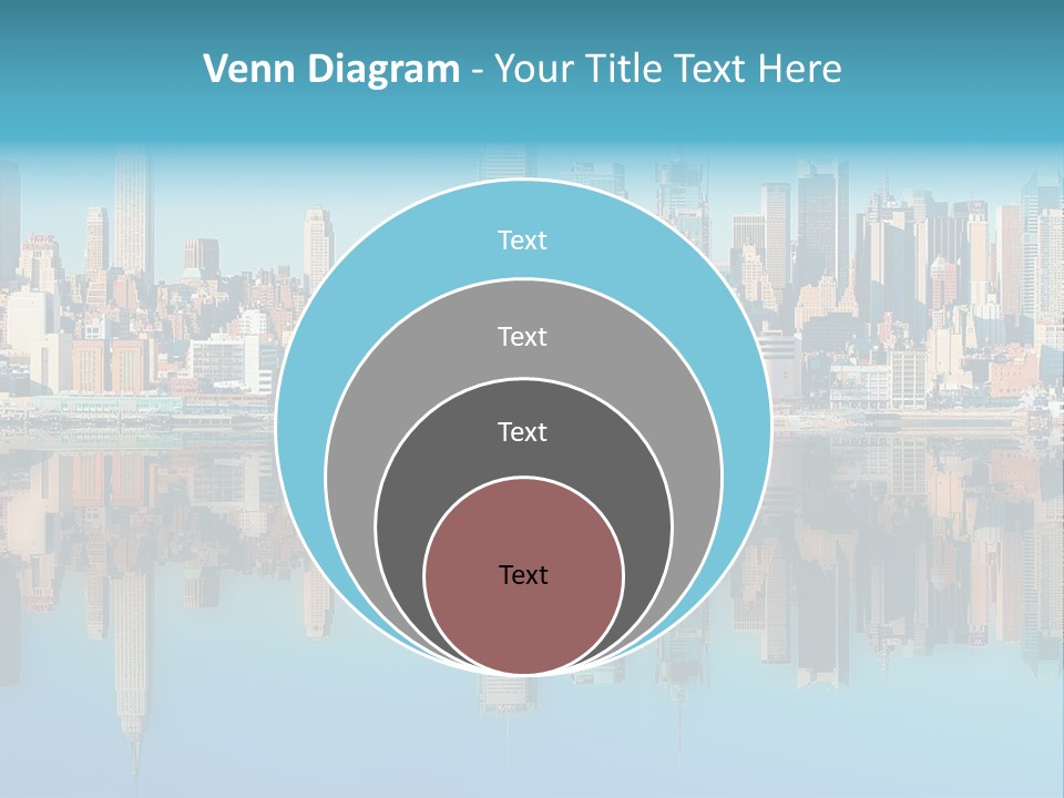 City Highrise Downtown PowerPoint Template