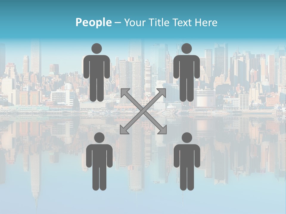 City Highrise Downtown PowerPoint Template