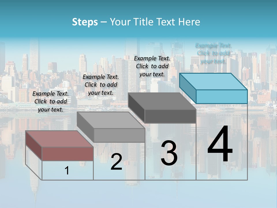 City Highrise Downtown PowerPoint Template