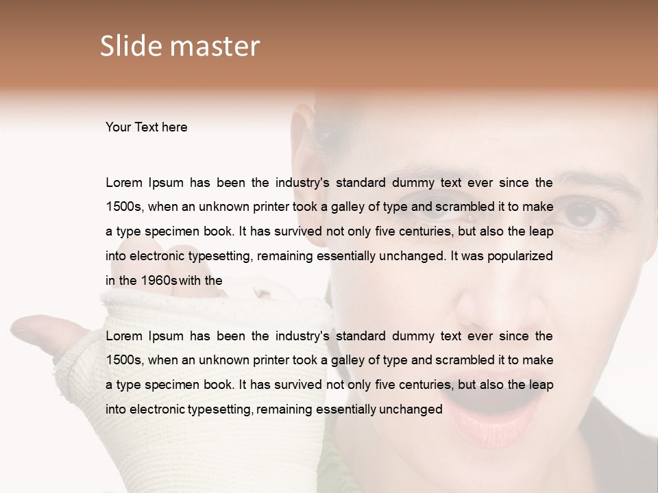 Healing Health Human PowerPoint Template