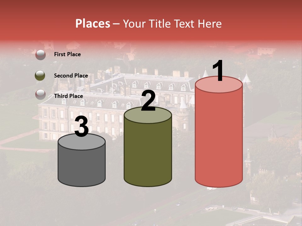 Residence Holyroodhouse Majesty PowerPoint Template