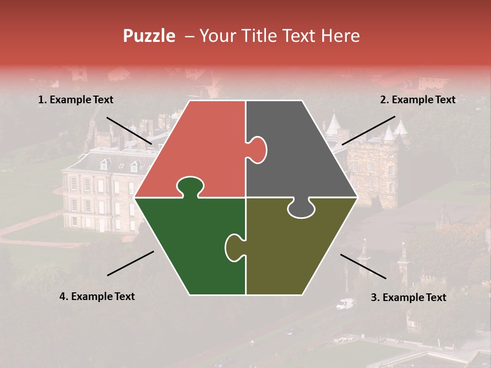 Residence Holyroodhouse Majesty PowerPoint Template